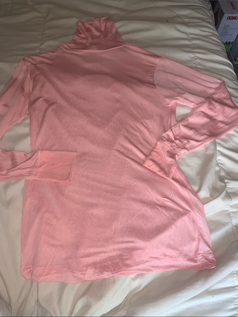 L.L Bean 100% silk long sleeve turtleneck Medium